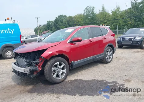 2017 Honda Cr-V Ex z USA, uszkodzony, nr VIN 2HKRW2H53HH682677